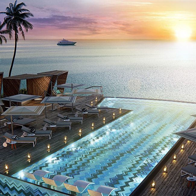 JW Marriott Maldives Vagaru horizon pool