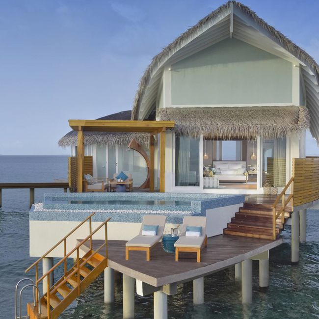 JW Marriott Maldives Vagaru overwater villa